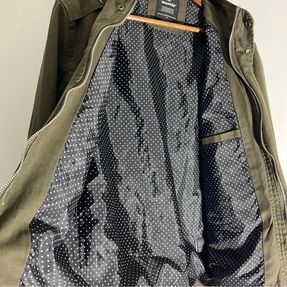 Wantdo Men’s Stand Collar Cotton Military Coat Army Green Five Pockets Size SM - Picture 13 of 16